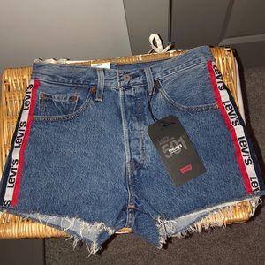 Women’s Levi’s 501 high rise jean shorts